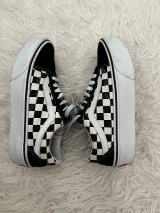 Vans cuadros