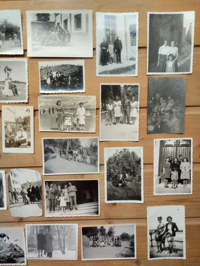 Lote de 60 fotografías desde años '20 a los '50