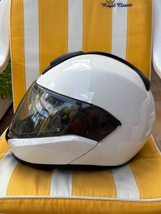 Casco Moto BMW Blanco