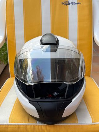 Casco Moto BMW Blanco