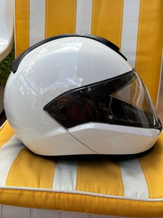 Casco Moto BMW Blanco