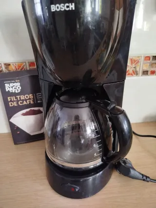 Cafetera Bosch Goteo Negra