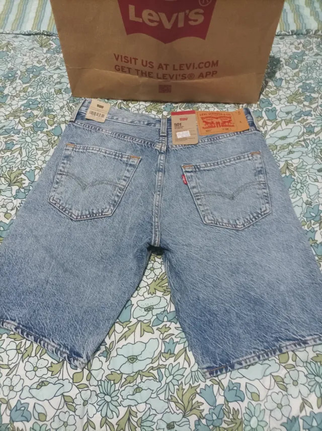 Pantalón corto Levis 501