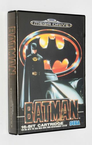 CAJA DEL VIDEOJUEGO SEGA MEGA DRIVE BATMAN
