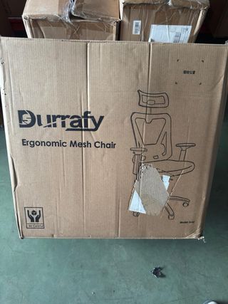 Silla de oficina ergonómica Durrafy