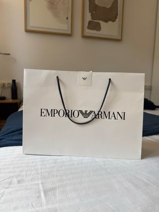 Bolsa Emporio Armani Blanca
