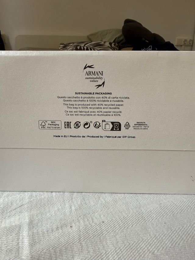 Bolsa Emporio Armani Blanca