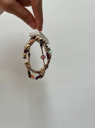 Pendientes + pulseras Parfois con piedras