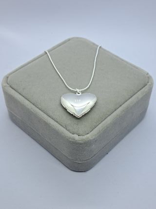 Colgante para Mujer Corazón Plata 925 60cm