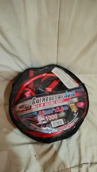 Pinzas Batería Coche 1000 AMP 2.5m