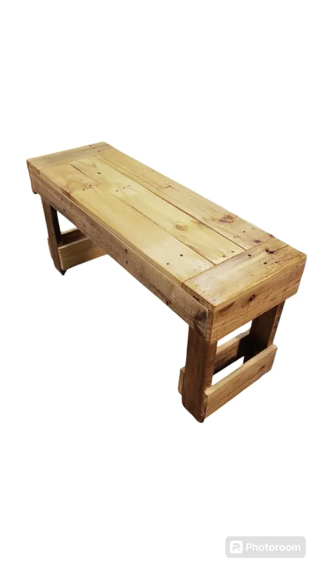 Panca rustica in legno