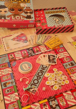 Monopoly LOL Surprise + Álbum Cromos
