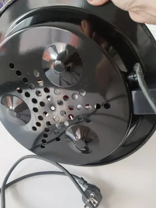 Brasero Eléctrico Negro y Rojo