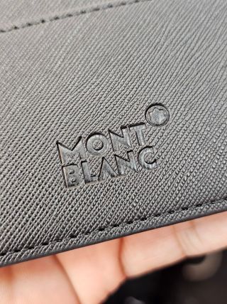Portacarte Montblanc nero nuovo