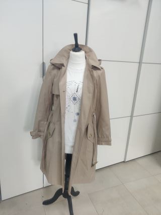 Gabardina Beige Ralph Lauren Talla M