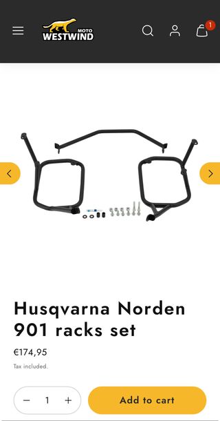 Racks Husqvarna Norden 901