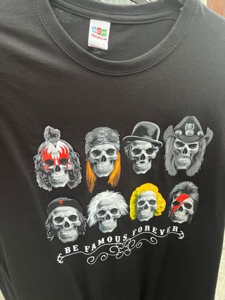 Camiseta estampación al momento y personalizada