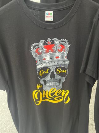 Camiseta estampación al momento y personalizada