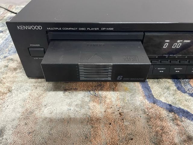 REPRODCTOR 6 CD KENWOOD