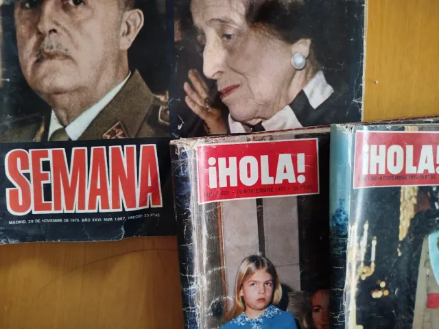 3 revistas de finales de 1975