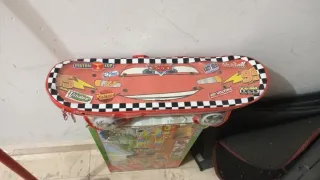 Monopatín Cars con Bolsa Transporte