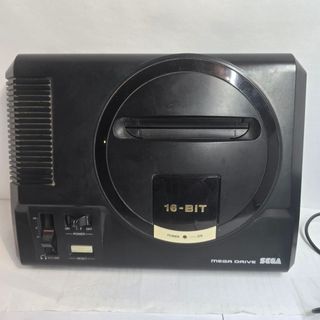 Sega Mega Drive 16-bit Consola Negra