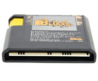 Blockout Sega Mega Drive Videojuego