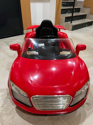 Coche Eléctrico Infantil Audi R8 Rojo.