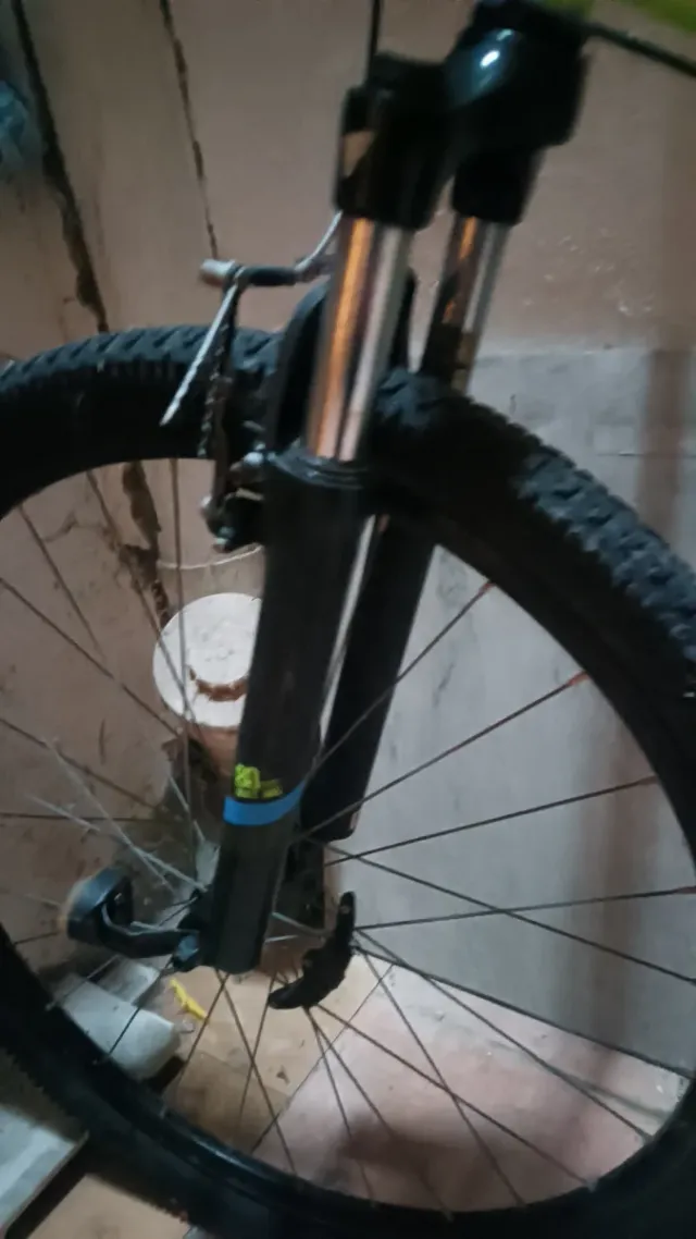 Bicicleta Rockrider 100 Amarilla