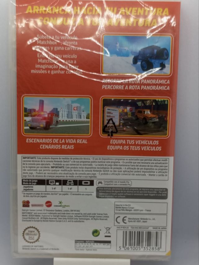 Matchbox Driving Adventures Nintendo Switch