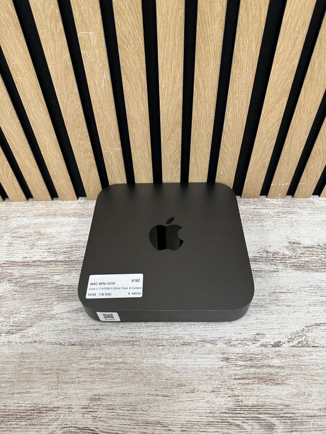 Mac Mini 2018 i7 64gb 1tb SSD