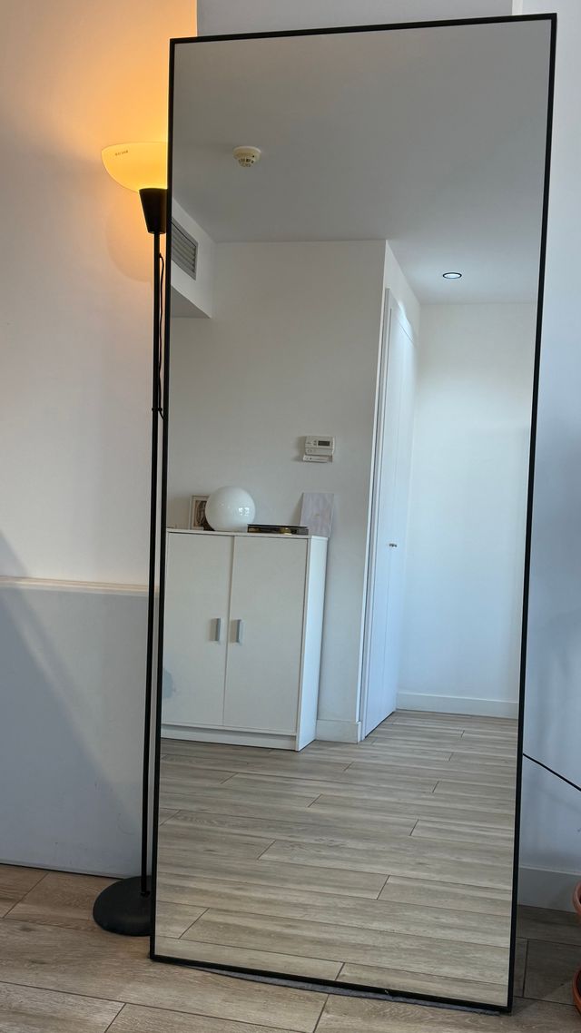 Espejo IKEA Hovet Negro