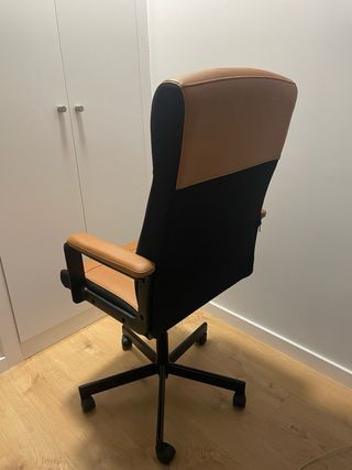 Silla IKEA Millberget Marrón Cuero
