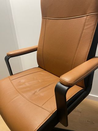 Silla IKEA Millberget Marrón Cuero
