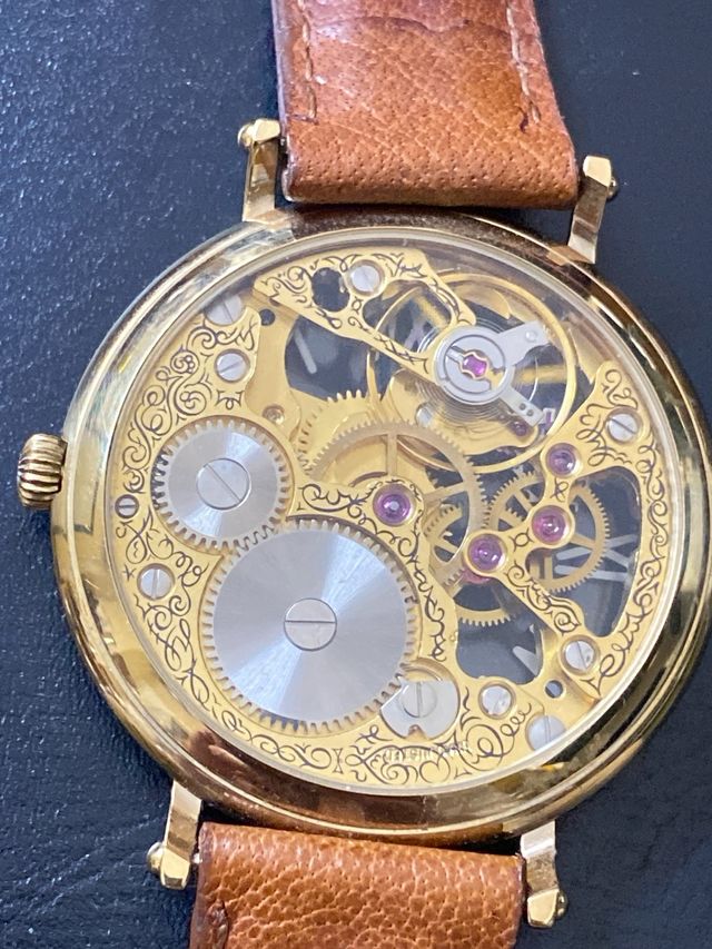 Orologio raro meccanico scheletrato MARGI