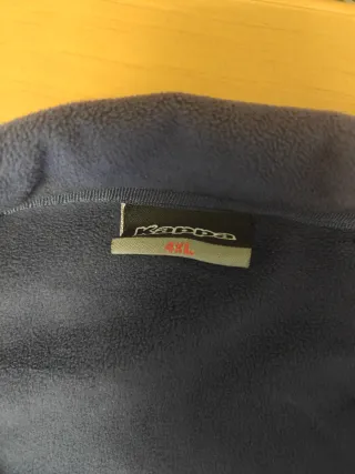 Chaqueta Deportiva Kappa Azul Talla 4XL
