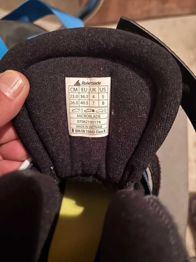 Patines Rollerblade niño talla ajustable