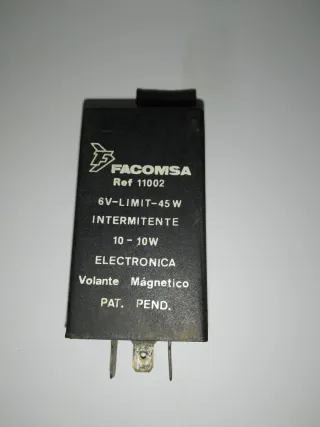 Relé Intermitente FACOMSA 6V 10-45W derbi Variant
