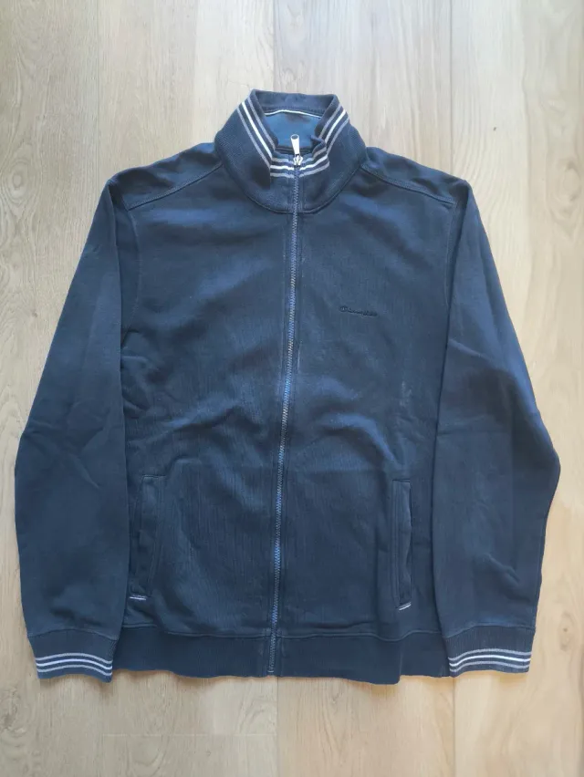 Champion Chaqueta Varsity Gris Oscuro L