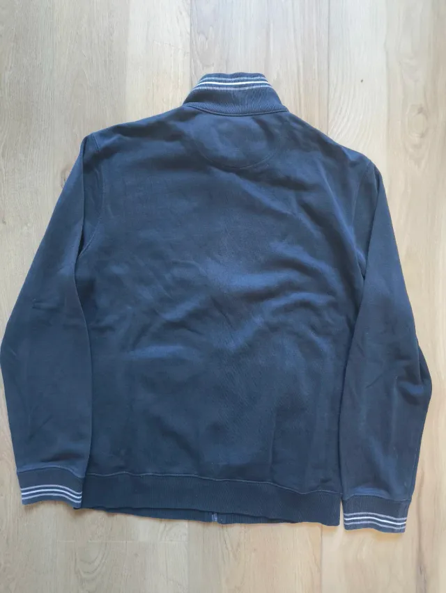 Champion Chaqueta Varsity Gris Oscuro L