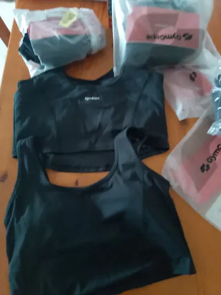 Top deportivo GymCope Negro Talla L