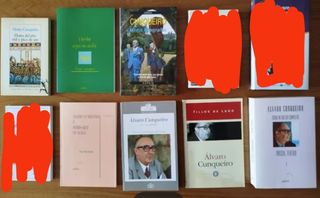 8€ por libro. Álvaro Cunqueiro.