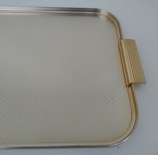 Vassoio Grande da Portata in Metallo Colore Oro