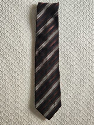 Corbata de seda Caramelo