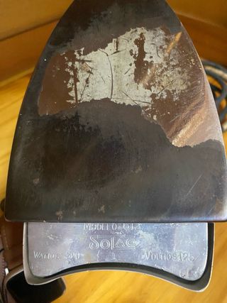 Plancha Eléctrica Vintage Cromada