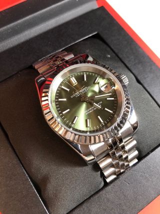 Seiko Mod - Datejust Reloj Verde