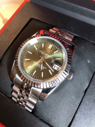 Seiko Mod - Datejust Reloj Verde