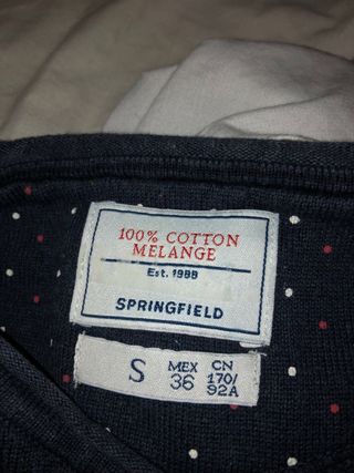 Jersey Springfield Talla S Azul