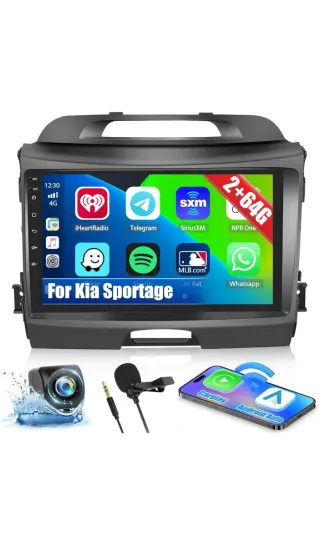 Pantalla Coche Carplay Android Auto Kia Sportage