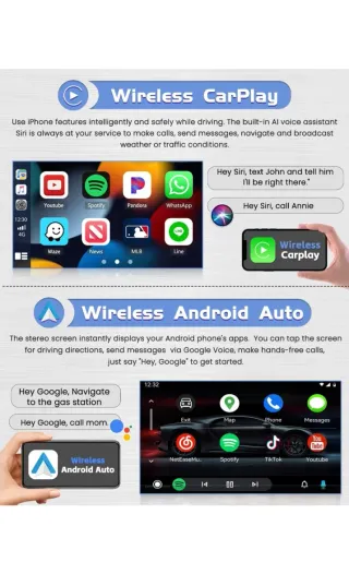 Pantalla Coche Carplay Android Auto Kia Sportage